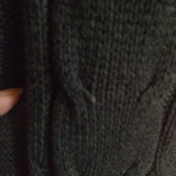 Gap knit dark gray long cardigan - Picture 6 of 6